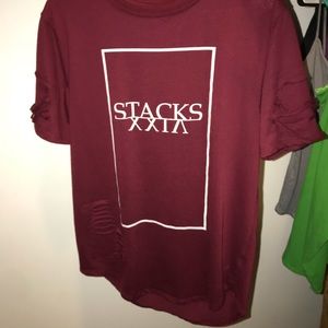 Woman’s tee - Burgundy